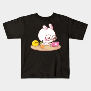 Hardworking Rabbit Kids T-Shirt